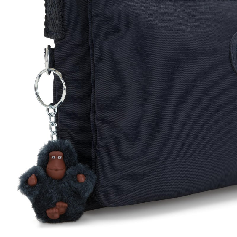 KIPLING KIPLING حقيبة ميكايلا للنساء من كيبلينغ، خفيفة جداً، حزام قابل للتعديل، حقيبة كروس بودي نايلون مطبوعة، Waves لذيذة، 9.25 ل x 6 ح 1.5 د الولايات المتحدة - Image 5